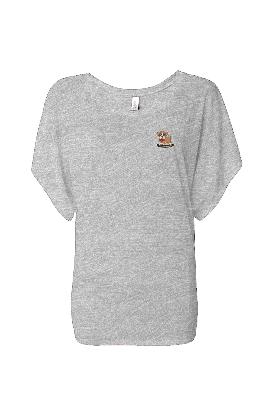 flowy draped tee